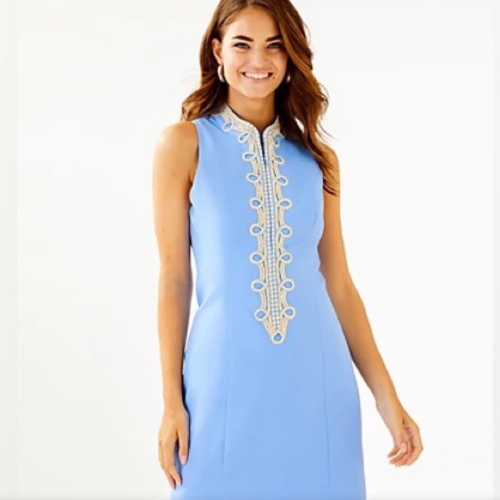 LILLY PULITZER Alexis shift dress periwinkle